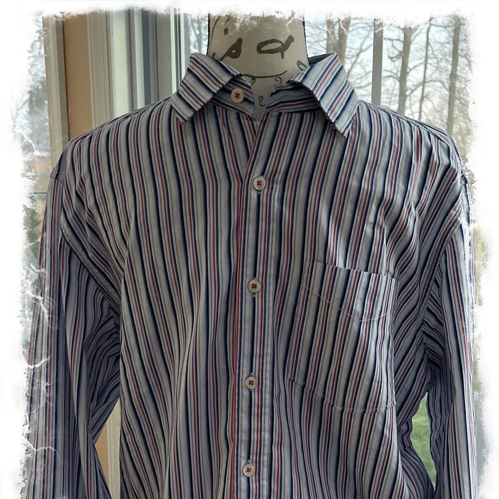 Tommy Bahama Men’s Button-Down Shirt – Size M